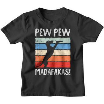 Pew Madafakas Dog Dachshund Doxie Puppy Pet Lover Kinder Tshirt - Seseable