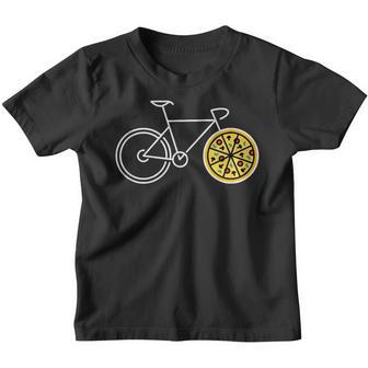 Pizza Fahrrad Radsport Fahrradfahren Fahrradtour Kinder Tshirt - Geschenkecke