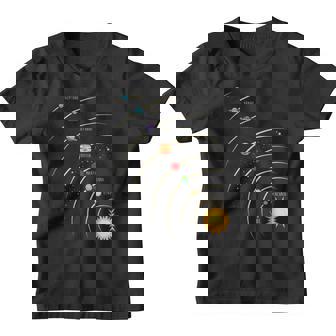 Planetas Sol Órbita Sistema Solar Camiseta niño - Regaloses