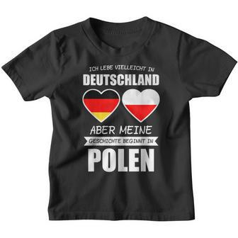 Poland Polska Pole Warsaw Kinder Tshirt - Seseable