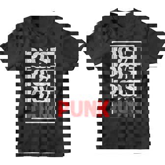 Post Punk Punker Rocker Música Punk Rock Camiseta niño - Regaloses