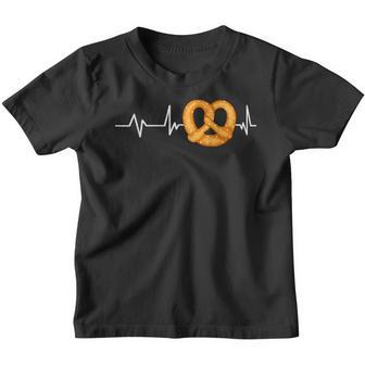 Pretzel Heartbeat Pretzel Kinder Tshirt - Seseable