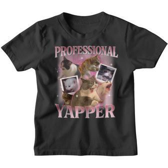 Professionelle Yapper Meme Cat Kinder Tshirt - Geschenkecke