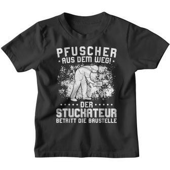 Puscher Aus Dem WegErputzer Plaster Stuckateur S Kinder Tshirt - Geschenkecke