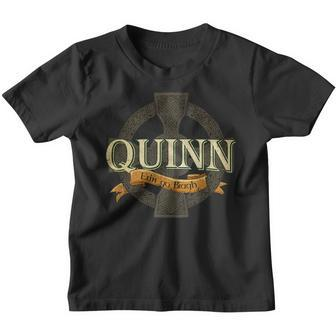 Quinn Irish Surname Quinn Irish Family Name Celtic Cross Youth T-shirt - Seseable