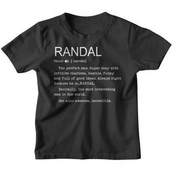 Randal Definition Surname Family First Name Randal Youth T-shirt - Seseable