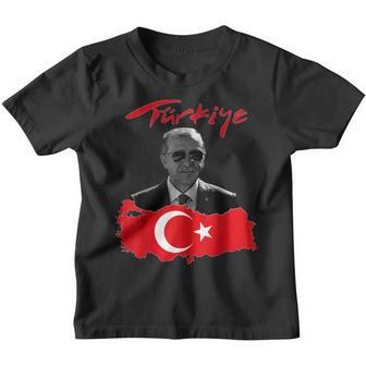 Recep Tayyip Erdogan Türkiye Flag Kinder Tshirt - Geschenkecke