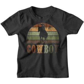 Retro Cowboy Kinder Tshirt - Geschenkecke