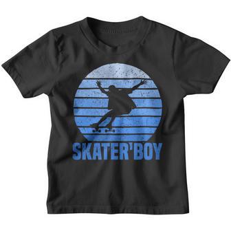 Retro Skater Boy Kinder Tshirt - Seseable