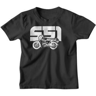 S51 Vintage Moped Simson-S51 Kinder Tshirt - Seseable