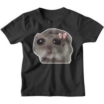 Sad Hamster Meme Trauriger Hamster Kinder Tshirt - Geschenkecke