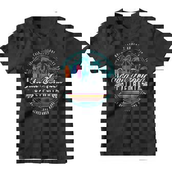 Santa Mónica California Playas De Arena Rompiendo Olas Surf Camiseta niño - Regaloses