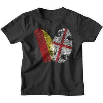 Sarden Fingerprint Sardegna Sardinia Kinder Tshirt - Geschenkecke