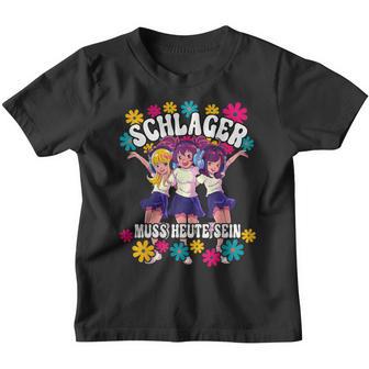 Schlager Muss Heute Sein Kinder Tshirt - Geschenkecke