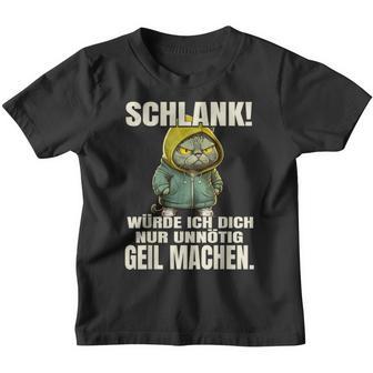 Schlank Würde Ich Dich Nur Unnecessary Geil Machen Kinder Tshirt - Geschenkecke