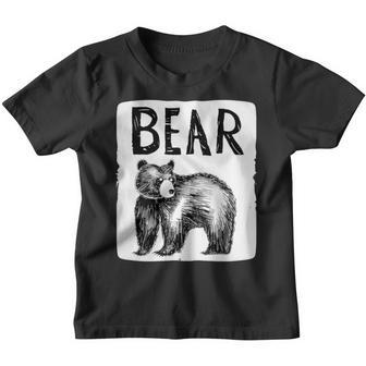 Schöner Amerikanischer Schwarzbär Kinder Tshirt - Seseable