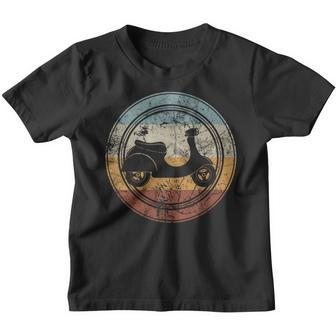 Scooter Moped I Moped Driving Vintage Retro Kinder Tshirt - Seseable