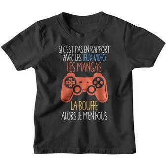 Si C'est Pas Du Manga Jeuxideo Cadeau Ado Geek Console Youth T-shirt - Cadeauxyz