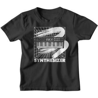 Sintetizador Dj Music Techno Edm Sintetizador Camiseta niño - Regaloses