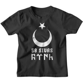 Sivas 58 Turkey For A Göktürken Fan Kinder Tshirt - Seseable