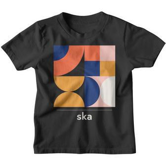 Ska Vintage Jazz Music Band Minimal Kinder Tshirt - Seseable