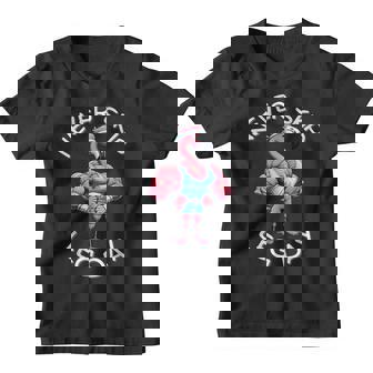 Never Skip Leg Day Divertido Gimnasio Entrenamiento Piernas Músculos Flamenco Camiseta niño - Regaloses