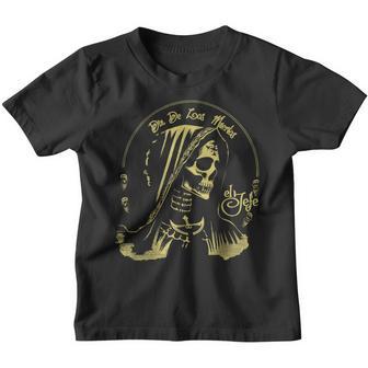 Skull Santa Muerte Kinder Tshirt - Seseable