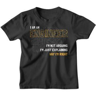 Software Developer I Am An Engineer Kinder Tshirt - Seseable