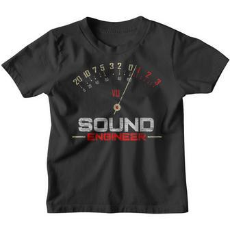 Sound Engineer Vu Meter Sound Engineer Tontechnik Kinder Tshirt - Seseable