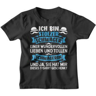 Stolzer Schwager Einer Sin-Law Kinder Tshirt - Seseable