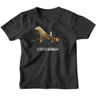 Supersonic Jet Concorde Kinder Tshirt - Seseable