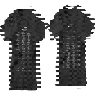Symboles De Voyage Pour Montrer Travel Icons Youth T-shirt - Cadeauxyz