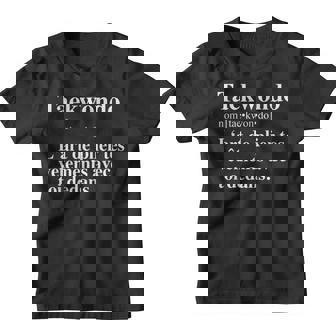 Taekwondo L'art De Plier Tesêtements Avec Toi Dedans Fun Youth T-shirt - Cadeauxyz