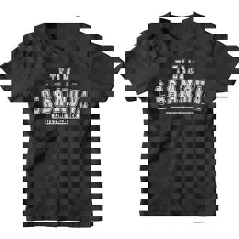 Team Casanova Lifetime Member Family Last Name Youth T-shirt - Seseable