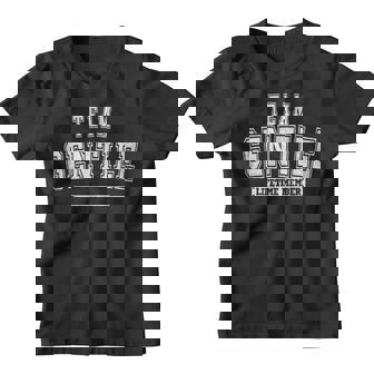 Team Gentile Lifetime Member Family Last Name Youth T-shirt - Seseable