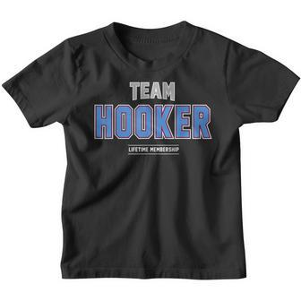 Team Hooker Proud Family Last Name Surname Youth T-shirt - Seseable