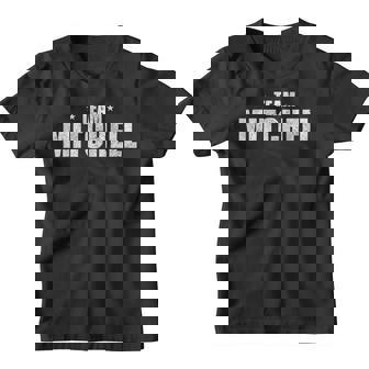Team Mitchell Retro Family Matching Last Name Youth T-shirt | Seseable UK