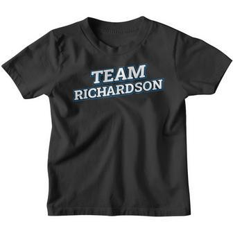 Team Richardson Relatives Last Name Family Matching Youth T-shirt - Seseable