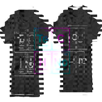 Techno Sintetizador Químico Rave Music Edm Music Festival Camiseta niño - Regaloses