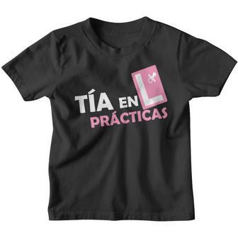 Tía En Prácticas Divertido Futuro Tia Anuncio Embarazadas Camiseta niño - Regaloses