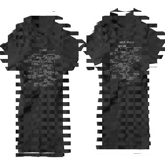 Historia De Rock School Pizarra Classic Rock & Roll Camiseta niño - Regaloses