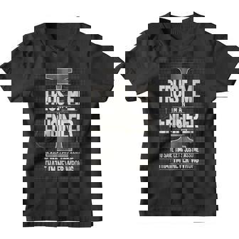 Trust Me I'm An Engineer Definition Disfraz Divertido Regalo Camiseta niño - Regaloses