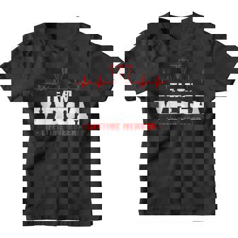 Vega Surname Family Last Name Team Vega Lifetime Member Youth T-shirt | Seseable CA