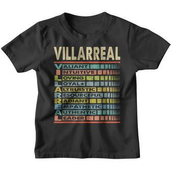Villarreal Family Name First Last Name Villarreal Youth T-shirt - Seseable