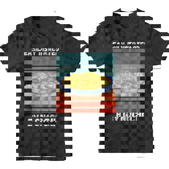 Vintage Facilement Distrait Par Les Amateurs De Nourriture Rétro Gnocchi Youth T-shirt - Cadeauxyz