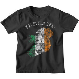 Vintage Ireland Irish Flag Kinder Tshirt - Seseable