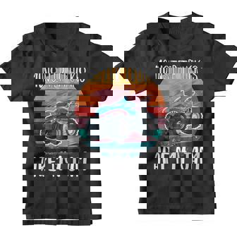 Vintage Monster Truck Are My Jam Retro Sunset Cool Engines Camiseta niño - Regaloses