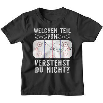 Welchen Teil Verstehst Du Nicht Eishockey Kinder Tshirt - Seseable