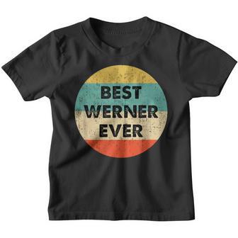 Werner First Name Kinder Tshirt - Seseable