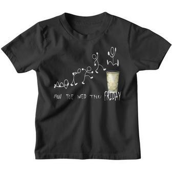 Woche Endlich Freitag Weekende Palatine Dialect Schorle S Kinder Tshirt - Geschenkecke